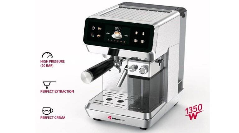 اسپرسوساز نیمه صنعتی با مخزت شیر مباشی مدل ME-ECM 2503 - تصویر 5